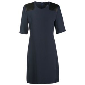Marc by Marc Jacobs Dress with lamb leather patch